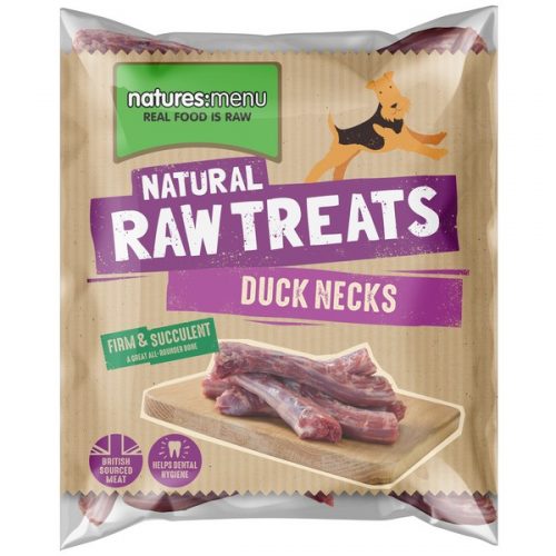 Natures Menu Frozen Raw Chews Duck Necks 7Pcs