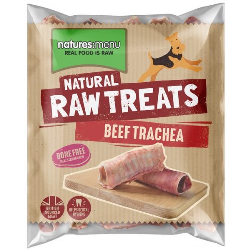 Natures Menu Frozen Raw Chews Beef Trachea 2Pcs